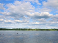 tourist complex Beloye - Water reservoir