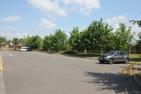 recreation center Siabry - Parking lot